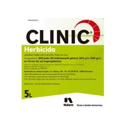 Herbicida Total Glifosato Clinic 5-L